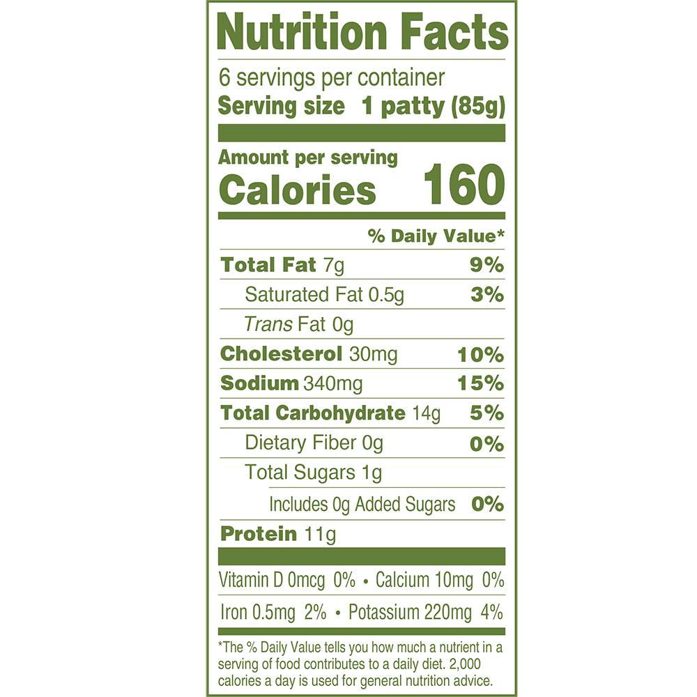 Applegate Naturals® Chicken Patties, 18oz NFP